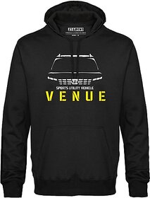 FastB Men & Women Full Sleeve Printed Hooded Sweatshirt