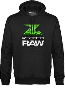 FastB Men & Women Full Sleeve Printed Hooded Sweatshirt