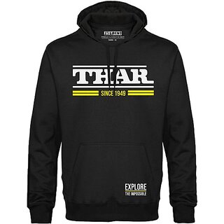 FastB Men & Women Full Sleeve Printed Hooded Sweatshirt