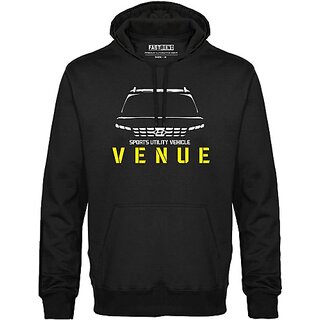 FastB Men & Women Full Sleeve Printed Hooded Sweatshirt