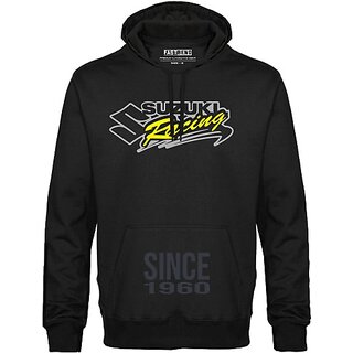 FastB Men & Women Full Sleeve Printed Hooded Sweatshirt