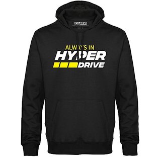 FastB Men & Women Full Sleeve Printed Hooded Sweatshirt