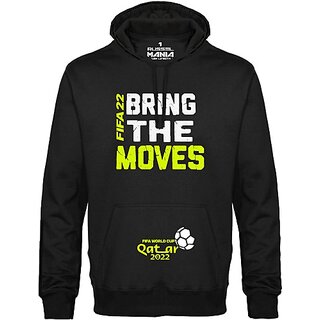 FastB Men & Women Full Sleeve Graphic Print Hooded Sweatshirt