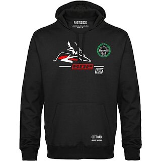 FastB Men & Women Full Sleeve Graphic Print Hooded Sweatshirt