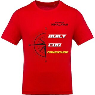 FastB Men Typography Round Neck White T-Shirt