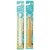 Smart Angel Japan, 360 Degree Kids Toothbrush- For Boy Or Girl Children's Dental Care White and Orange Color, Pack of 2