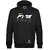 FastB Men & Women Full Sleeve Printed Hooded Sweatshirt