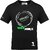 FastB Men Typography Round Neck Black T-Shirt