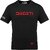 FastB Men Printed Round Neck Black T-Shirt