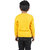 Kid Kupboard Boys Full-Sleeves Yellow Light Weight Sweatshirt (7-8 Years, Cotton, Pack of 1)