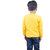 Kid Kupboard Boys Full-Sleeves Light Yellow Light Weight Sweatshirt (7-8 Years, Cotton, Pack of 1)