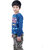 Kid Kupboard Boys Full-Sleeves Navy Blue Light Weight Sweatshirt (7-8 Years, Cotton, Pack of 1)