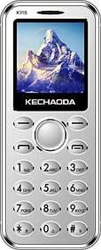 Kechaoda K115 (Dual Sim , 1.44 inch Display, 850 mAh Battery, Silver)