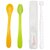 Smart Angel Japan Baby Feeding Spoon Set With Case (2 Pieces) and 360 Degree Kids Toothbrush (White), Combo Set