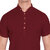 Vida Loca Maroon Cotton Solid Slim Fit Half Sleeves Shirt For Mens