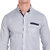 Vida Loca Grey Cotton Solid Slim Fit Full Sleeves Shirt For Mens