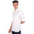 Vida Loca White Cotton Solid Slim Fit Full Sleeves Shirt For Mens