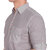 Vida Loca Grey Cotton Solid Slim Fit Full Sleeves Shirt For Mens