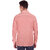 Vida Loca Peach Cotton Solid Slim Fit Full Sleeves Shirt For Mens