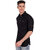 Vida Loca Black Cotton Solid Slim Fit Full Sleeves Shirt For Mens