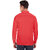 Vida Loca Red Cotton Solid Slim Fit Full Sleeves Shirt For Mens