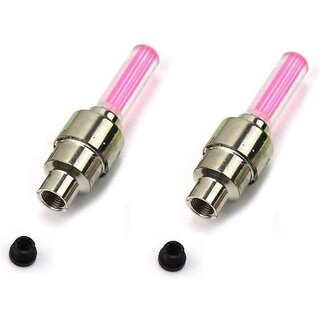 love4ride Universal car bike cycles tyre led light motion sensor pink tyre led light