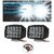 Love4Ride Bike Auto Bike Headlights Fog Lights with Switch For All Motorcycles 15 Led(Free ON/OFF Switch) (Pack of 2).