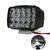 Love4Ride Bike Auto Bike Headlights Fog Lights with Switch For All Motorcycles 15 Led(Free ON/OFF Switch) (Pack of 2).