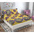 BLACK BEE  Jaipuri Mandala print on yellow base 3D
double bedsheet with 2 Pillow Covers (208 X 213 cm)(BS17-02)