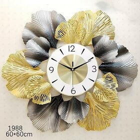 Amhomedecor Analog 61 cm X 61 cm Wall Clock (Multicolor, Without Glass, Standard)