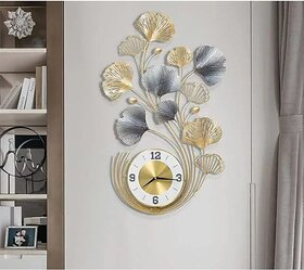 Amhomedecor Analog 81.3 cm X 20 cm Wall Clock (Multicolor, With Glass, Standard)