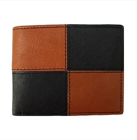 FAIRBIZPS FIPL Leather Wallets for Men Top Grain Leather, 5 Card Slots  2 Compartments, Bi Fold Wallets