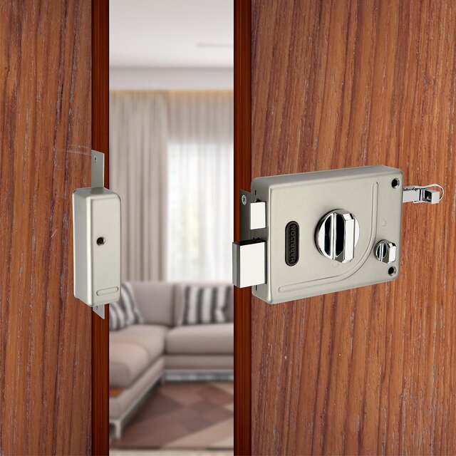 Buy HARRISON Shield Tri Bolt (Main Door Surface Mount Rim Locks (Duro ...