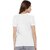 Akaas Couple White Printed Round Neck T-Shirt Pack of 2