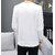 Kryptar Men's White Printed Round Neck T-Shirt