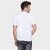 Kryptar Men's White Solid Round Neck T-Shirt