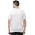 Akaas Couple White Printed Round Neck T-Shirt Pack of 2