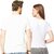 Kryptar Couple White Printed Round Neck T-Shirt Pack of 2