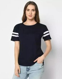 Marvent Women Multicolor Round Neck T-Shirt