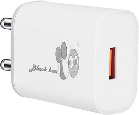 BLACKBEE BB003 5v / 1 Amp speed charger with detachable Micro USB data transfer cable