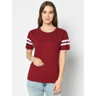 Marvent Women Multicolor Round Neck T-Shirt