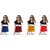 Marvent Women Multicolor Round Neck T-Shirt