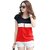 Marvent Women Multicolor Round Neck T-Shirt