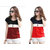 Marvent Women Multicolor Round Neck T-Shirt