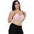 Pink full coverage lightly padded bra for women
