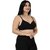Black full coverage lightly padded bra for women