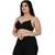 Women Black  light padded full coverage bra