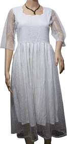 Flora's Self Design Rayon Kurti