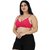 Pink Women's Cotton Rich Non-Padded cloviaa Non-Wired Bra with Double Layered Cups