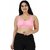 Women Cami Bra Lightly Padded Bra(Pink)